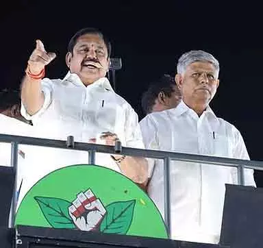 DMK शासन में सभी विभागों में भ्रष्टाचार: एडप्पादी पलानीस्वामी ने आरोप लगाया DMK शासन में सभी विभागों में भ्रष्टाचार: एडप्पादी पलानीस्वामी ने आरोप लगाया