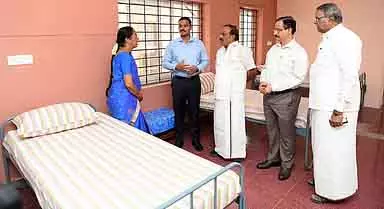 श्रमिकों के लिए विश्राम गृह: Minister सी.वी. गणेशन ने उद्घाटन किया श्रमिकों के लिए विश्राम गृह: Minister सी.वी. गणेशन ने उद्घाटन किया