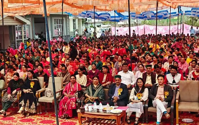Pathania ने कहा कि 30 करोड़ रुपये की योजनाओं से कांगड़ा की महिलाओं को फायदा हुआ Pathania ने कहा कि 30 करोड़ रुपये की योजनाओं से कांगड़ा की महिलाओं को फायदा हुआ
