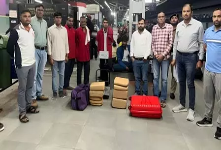 RPF की बड़ी कार्रवाई, 43 किलो नशीले पदार्थ जब्त RPF की बड़ी कार्रवाई, 43 किलो नशीले पदार्थ जब्त