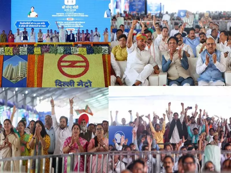 विकास को लेकर लोगों का जोश देखकर अभिभूत हुए: पीएम मोदी विकास को लेकर लोगों का जोश देखकर अभिभूत हुए: पीएम मोदी