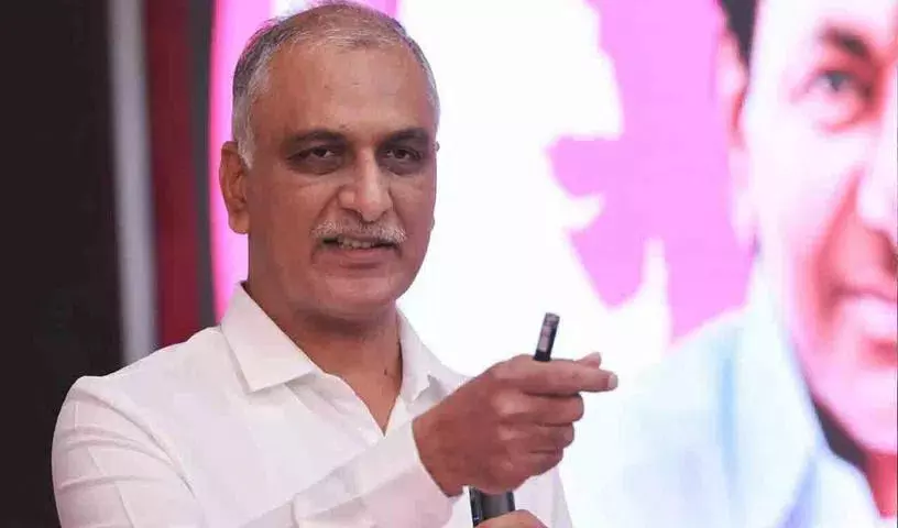 Singareni Tenders के बीच हरीश राव ने कांग्रेस सरकार की आलोचना की Singareni Tenders के बीच हरीश राव ने कांग्रेस सरकार की आलोचना की