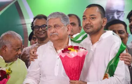 निशांत कुमार के जदयू में आने से संगठन होगा मजबूत: Lalan Singh निशांत कुमार के जदयू में आने से संगठन होगा मजबूत: Lalan Singh
