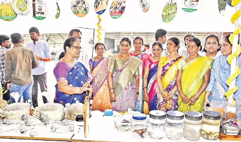 Hyderabad के पीजेटीएयू में मेगा किसान मेला शुरू हुआ