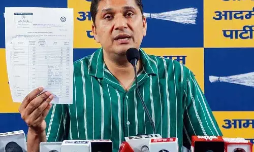 भाजपा सरकार ने एक साल में Delhi को कर्ज में धकेल दिया: भारद्वाज
