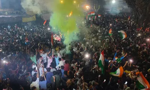 Indore : न्यूज़ीलैंड के ख़िलाफ़ भारत की टी20 वर्ल्ड कप जीत के लिए शहर में होली की रात