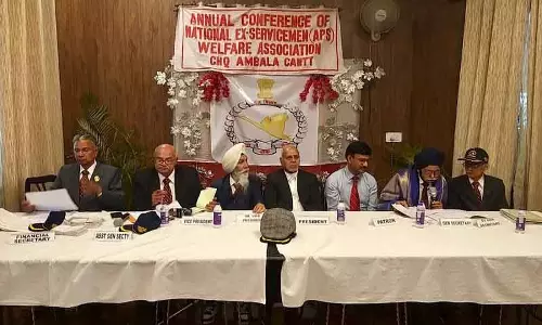 Ambala कैंट में पूर्व सैनिकों ने ECHS में रुकावटों पर उठाया सवाल