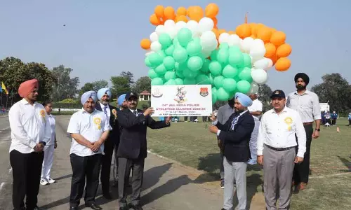 74वीं ऑल-इंडिया पुलिस एथलेटिक्स मीट Jalandhar में शुरू हुई