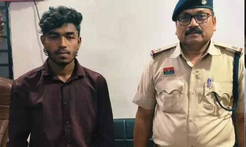 रायपुर में MD गिरफ्तार, कब्जे से चाकू बरामद