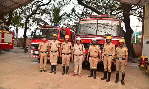 Davangere : गर्मी के साथ आग लगने की घटनाएं बढ़ीं