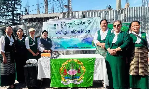 Himachal: तिब्बती कार्यकर्ताओं ने अपने देश में महिलाओं की दुर्दशा को उजागर किया Himachal: तिब्बती कार्यकर्ताओं ने अपने देश में महिलाओं की दुर्दशा को उजागर किया