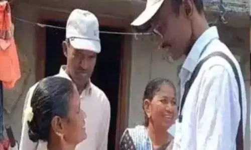 पूर्व माओवादी नेता अशन्ना की Battupalli में पहली वापसी