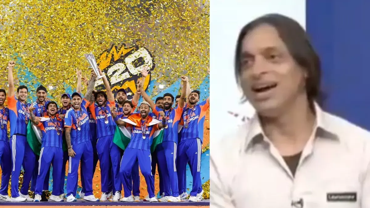 पाखंड चरम पर? IND के T20 WC जीतने के बाद अख्तर ने किया अजीब दावा पाखंड चरम पर? IND के T20 WC जीतने के बाद अख्तर ने किया अजीब दावा