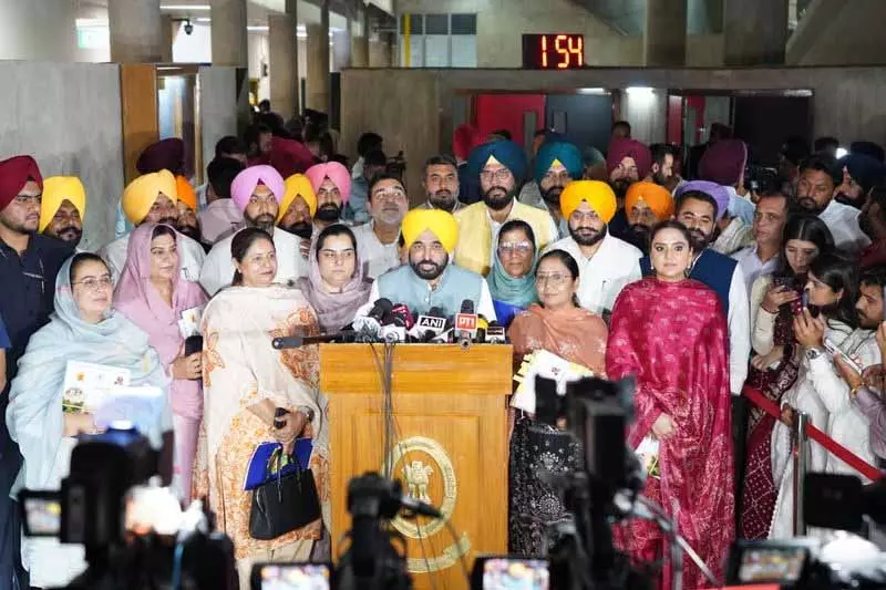 बयानबाजी से आगे बढ़कर वादे पूरे किए: CM Bhagwant Mann बयानबाजी से आगे बढ़कर वादे पूरे किए: CM Bhagwant Mann