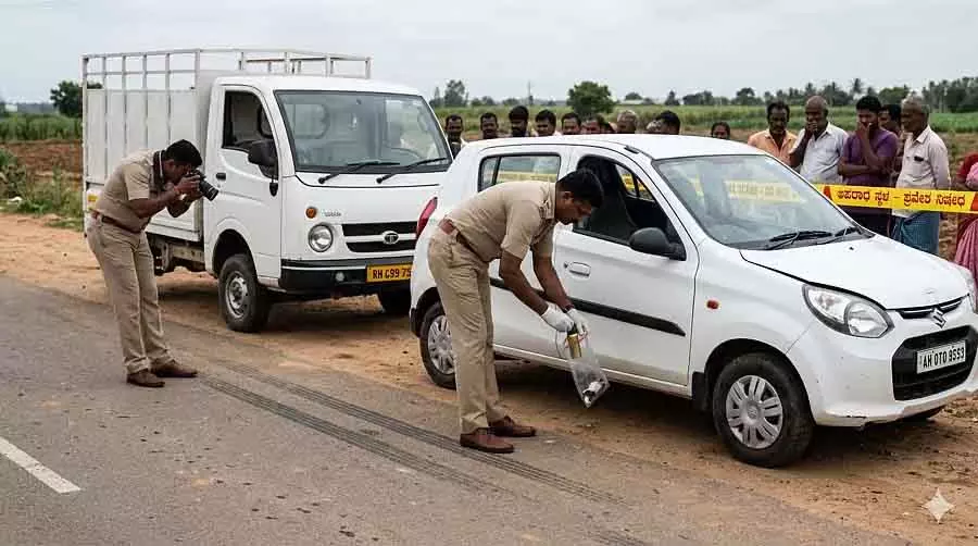 Anekal : स्प्रे छिड़कने के बाद युवक का अपहरण Anekal : स्प्रे छिड़कने के बाद युवक का अपहरण