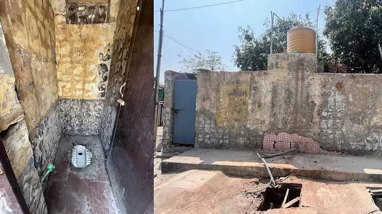 मल्लिगाइपू कॉलोनी के निवासियों ने GCC से 20 साल पहले बने जर्जर शौचालय को बदलने की मांग की मल्लिगाइपू कॉलोनी के निवासियों ने GCC से 20 साल पहले बने जर्जर शौचालय को बदलने की मांग की