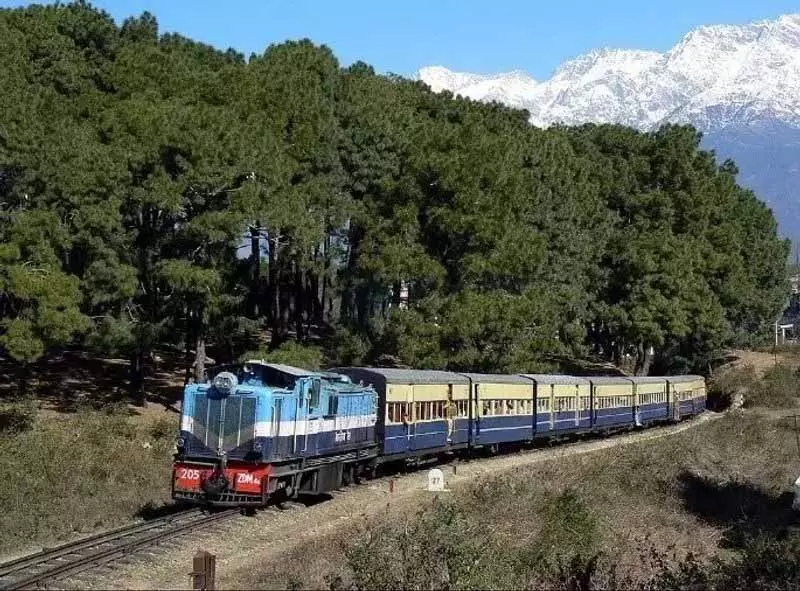 Kangra Valley Railway Line चार साल बाद फिर से खुलने को तैयार Kangra Valley Railway Line चार साल बाद फिर से खुलने को तैयार