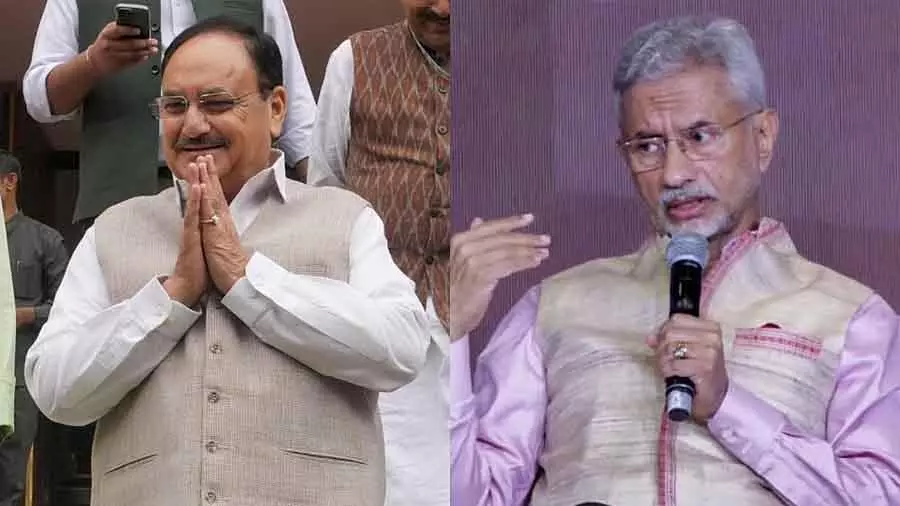 J.P. Nadda ने विदेश मंत्री जयशंकर के बयान के दौरान विपक्ष के वॉकआउट की आलोचना की J.P. Nadda ने विदेश मंत्री जयशंकर के बयान के दौरान विपक्ष के वॉकआउट की आलोचना की