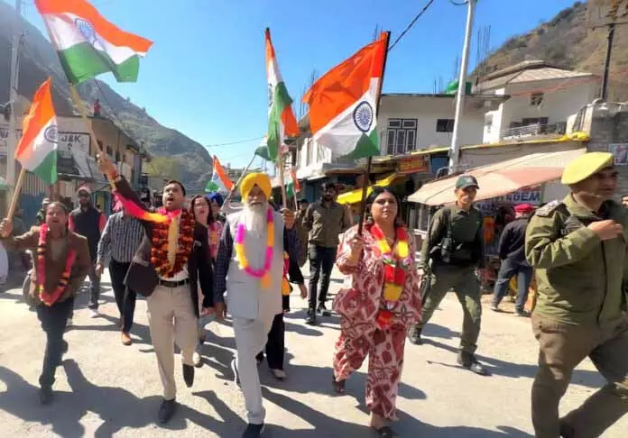 NATF ने तिरंगा रैली का आयोजन किया NATF ने तिरंगा रैली का आयोजन किया