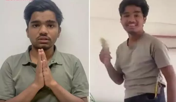 Pune के युवक ने ‘पाकिस्तान जिंदाबाद’ के नारे पर विवाद के बाद माफी मांगी Pune के युवक ने ‘पाकिस्तान जिंदाबाद’ के नारे पर विवाद के बाद माफी मांगी