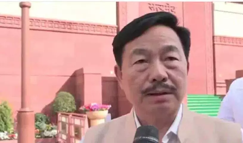 Arunachal से बीजेपी सांसद ने दिल्ली में नॉर्थ-ईस्ट की सुरक्षा पर पार्टी से सवाल किए Arunachal से बीजेपी सांसद ने दिल्ली में नॉर्थ-ईस्ट की सुरक्षा पर पार्टी से सवाल किए