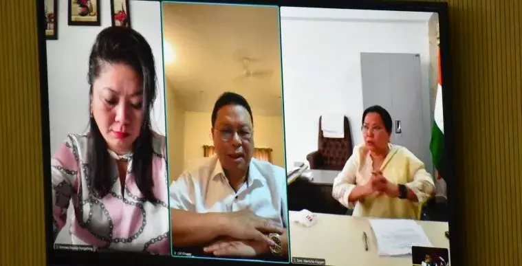 छह कुकी विधायक Manipur विधानसभा बजट सत्र में वर्चुअली शामिल हुए