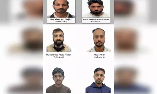 5 पाकिस्तानी 1 बांग्लादेशी नागरिक अरेस्ट, ईरानी हमले से हुए खुश, जश्न मनाया 5 पाकिस्तानी 1 बांग्लादेशी नागरिक अरेस्ट, ईरानी हमले से हुए खुश, जश्न मनाया