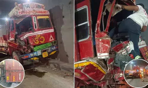 Maharashtra : मुंबई-पुणे एक्सप्रेसवे पर खोपोली टनल के पास टक्कर में ट्रक ड्राइवर की मौत, 1 घायल