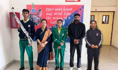 Pratap World School के दो शूटर्स इंडिया टीम ट्रायल्स के लिए चुने गए