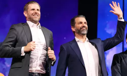 Trump के बेटों ने पेंटागन के काम से जुड़े नए मिलिट्री ड्रोन वेंचर का समर्थन किया