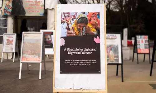 UNHRC में प्रदर्शनी ने पाकिस्तान में अल्पसंख्यकों की दुर्दशा और आतंकी संबंधों को उजागर किया UNHRC में प्रदर्शनी ने पाकिस्तान में अल्पसंख्यकों की दुर्दशा और आतंकी संबंधों को उजागर किया