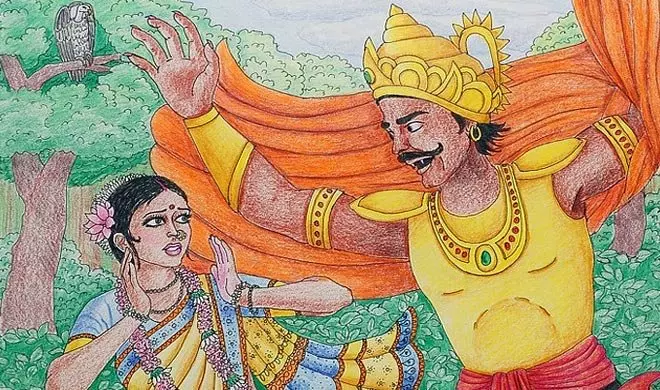 Bareilly: रामलीला में सीता का हरण, जटायु की वीरता पर आया संकट Bareilly: रामलीला में सीता का हरण, जटायु की वीरता पर आया संकट