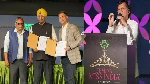 KIIT ने KIIT Presents 61st Femina Miss India के ग्रैंडफिनाले के लिए MoU पर हस्ताक्षर किए KIIT ने KIIT Presents 61st Femina Miss India के ग्रैंडफिनाले के लिए MoU पर हस्ताक्षर किए