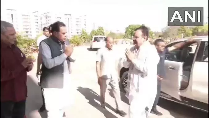 भजनलाल शर्मा ने BJP विधायक दल की बैठक को संबोधित किया भजनलाल शर्मा ने BJP विधायक दल की बैठक को संबोधित किया