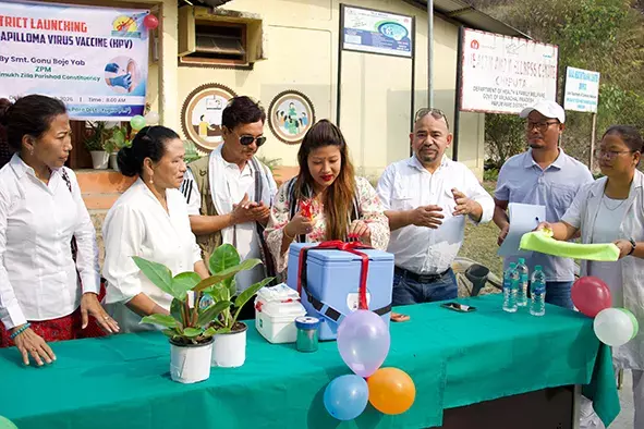 Arunachal: HPV वैक्सीनेशन कैंपेन का राज्यव्यापी लॉन्च Arunachal: HPV वैक्सीनेशन कैंपेन का राज्यव्यापी लॉन्च