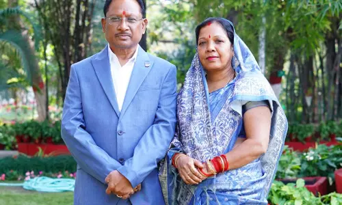 CM विष्णुदेव साय ने अपनी पत्नी कौशल्या साय को जन्मदिन की बधाई दी