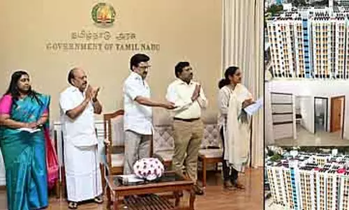 न्यू समथुवापुरम, अपार्टमेंट्स: CM स्टालिन ने उद्घाटन किया न्यू समथुवापुरम, अपार्टमेंट्स: CM स्टालिन ने उद्घाटन किया