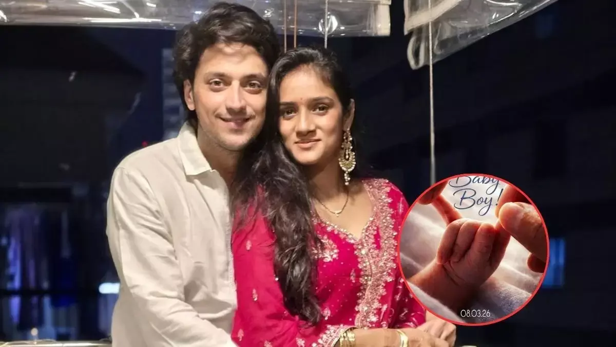 किंशुक वैद्य-दीक्षा नागपाल के घर बेटा आया, पहली झलक दिखाई
