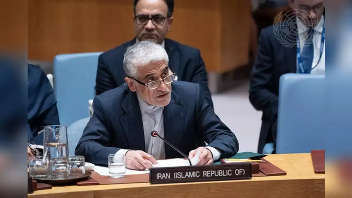 इजराइल ने बेरूत में 4 ईरानी राजनयिकों की हत्या की: Irans Envoy To UN इजराइल ने बेरूत में 4 ईरानी राजनयिकों की हत्या की: Irans Envoy To UN