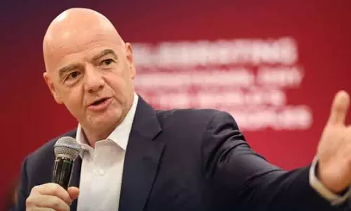 FIFA प्रेसिडेंट ने कहा, ट्रंप से बात कर ईरान को वर्ल्ड कप में US आने का भरोसा दिलाया FIFA प्रेसिडेंट ने कहा, ट्रंप से बात कर ईरान को वर्ल्ड कप में US आने का भरोसा दिलाया