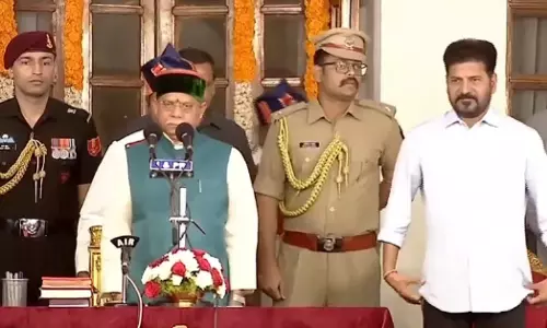 Shiv Pratap Shukla ने तेलंगाना के नए राज्यपाल के रूप में शपथ ली Shiv Pratap Shukla ने तेलंगाना के नए राज्यपाल के रूप में शपथ ली
