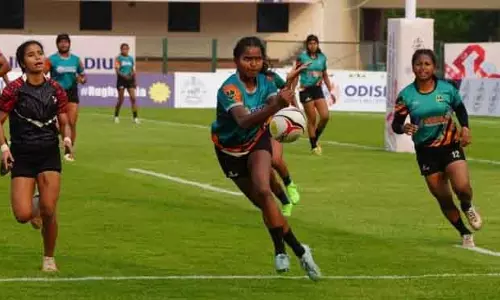 Odisha RC और हार्लेक्विन्स के बीच महिला फाइनल मुकाबला