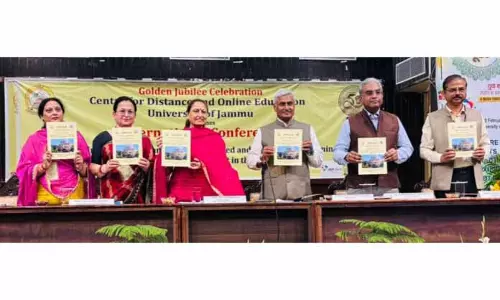 JU में ओपन एंड डिस्टेंस लर्निंग पर दो दिवसीय कॉन्फ्रेंस का उद्घाटन
