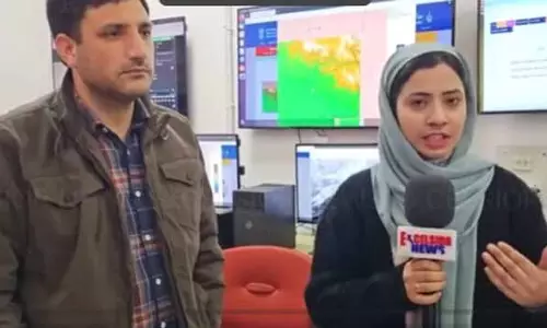 J&K के पास कमजोर पश्चिमी हवाओं के आने से बारिश और बर्फबारी की संभावना