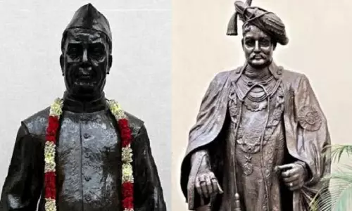 Maharashtra Sadan में मूर्तियों को बदलने के लिए आंदोलन