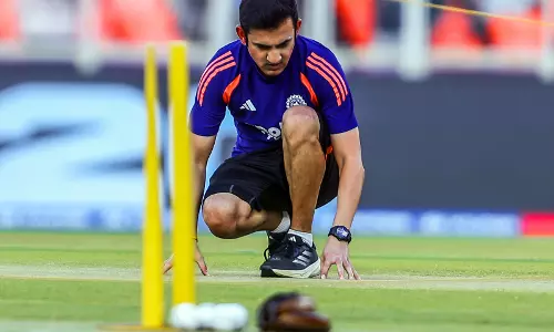Gautam Gambhir ने विकेट विवाद खारिज किया Gautam Gambhir ने विकेट विवाद खारिज किया