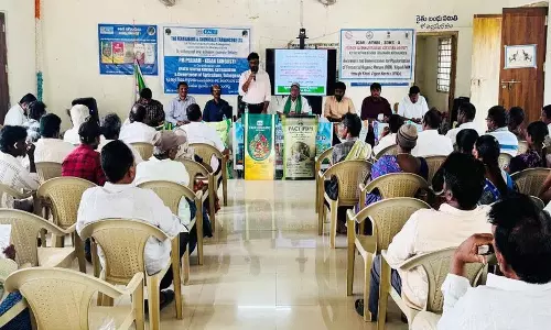 KVK ने पतले चावल की किस्मों और टिकाऊ खेती के फ़ायदों पर प्रकाश डाला