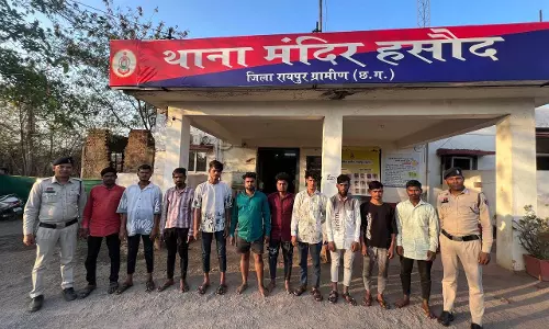 मंदिर हसौद पुलिस की बड़ी कार्रवाई: 10 असामाजिक तत्वों पर प्रतिबंधात्मक कार्रवाई