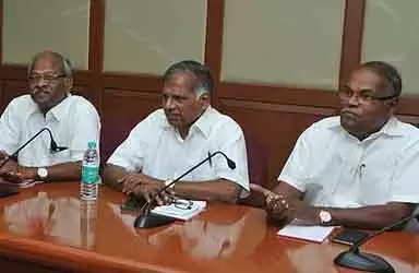 सीट शेयरिंग: DMK - मार्क्सवादी कम्युनिस्ट पार्टी की दूसरे दौर की बातचीत सीट शेयरिंग: DMK - मार्क्सवादी कम्युनिस्ट पार्टी की दूसरे दौर की बातचीत
