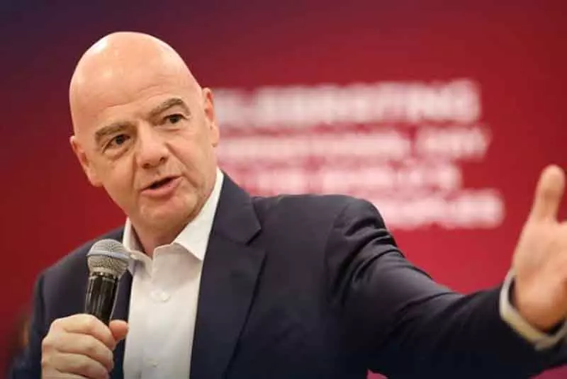FIFA प्रेसिडेंट ने कहा, ट्रंप से बात कर ईरान को वर्ल्ड कप में US आने का भरोसा दिलाया FIFA प्रेसिडेंट ने कहा, ट्रंप से बात कर ईरान को वर्ल्ड कप में US आने का भरोसा दिलाया